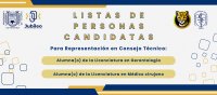Lista de Personas Candidatas a Consejo Técnico 2025