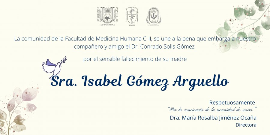 Esquela Sra. Isabel