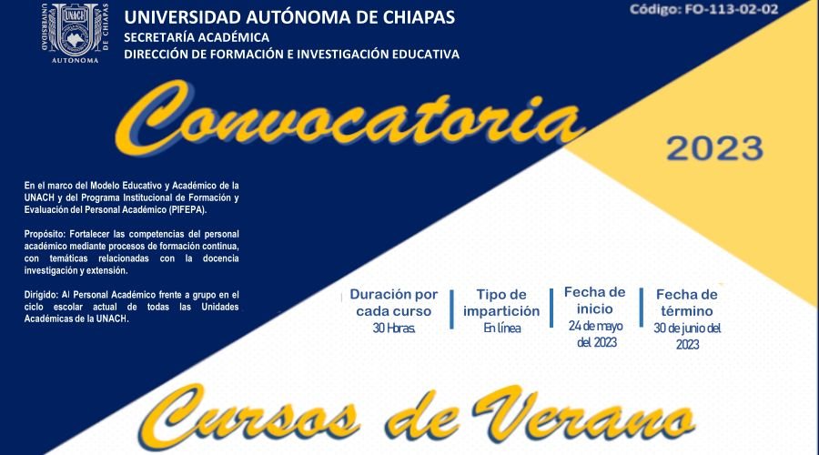 Curso de verano para Docentes